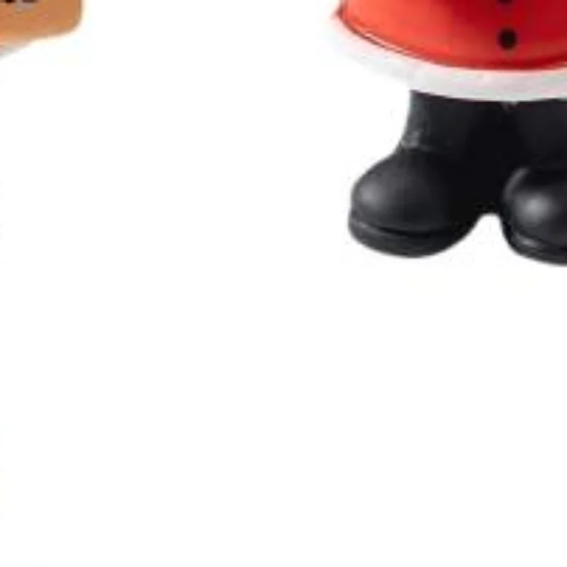 Mini Christmas Resin Figurine Set With Santa Snowman Designs Perfect For Desktop Decor Micro Landscape Holiday Ornaments