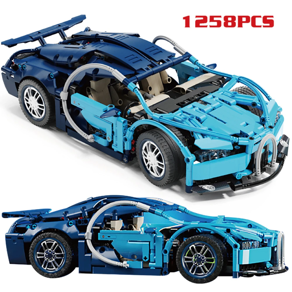 

High-Tech Moc Sports Racing Car Model City Super Car Building Block Diy Speed Vehicle Bricks Construction Toys Boy Birthday Gift