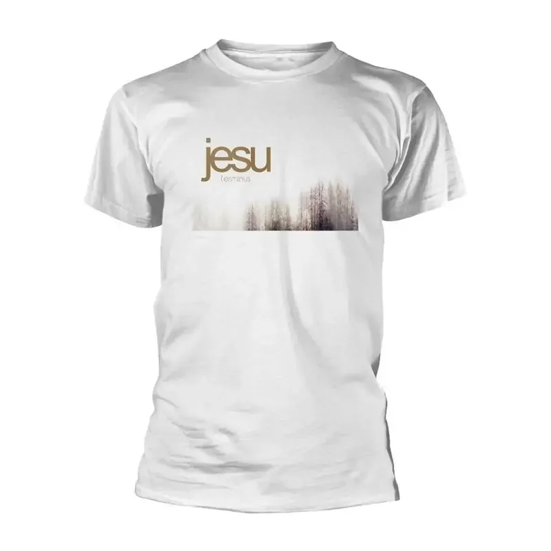 Jesu 'Terminus' Weißes T-Shirt Neu