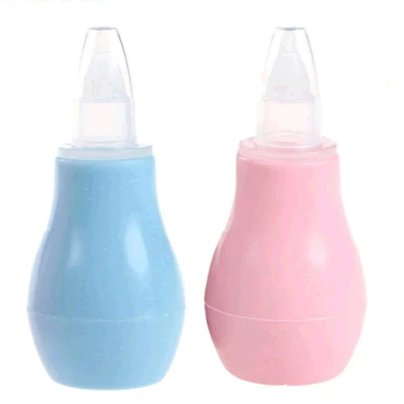 Newborn Silicone Child Safety Nose Cleaner Manual Nasal Mucus Vacuum Suction Soft Child Nasal Aspirator Baby Care Accessories