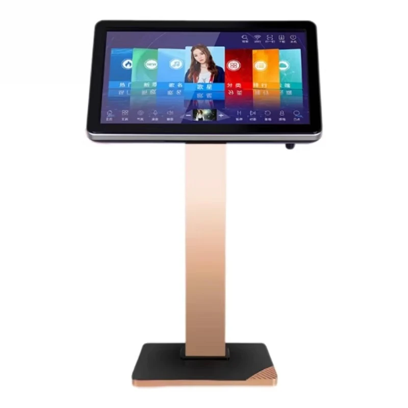 

19.5 1t touch screen jukebox karaoke player professional system machine wireless mobile