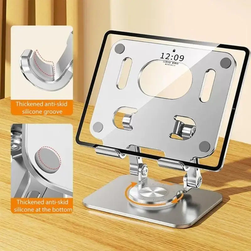 652F Foldable Tablets Cooling Raising Adjustable Folding Tablet Pad Phone Holder Bracket
