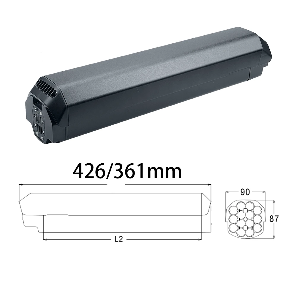 

KW26 wildeway 36V 48V 52V Integrated Battery 16Ah 17.5Ah for 500W 750W Denago City Model EBike Replacement