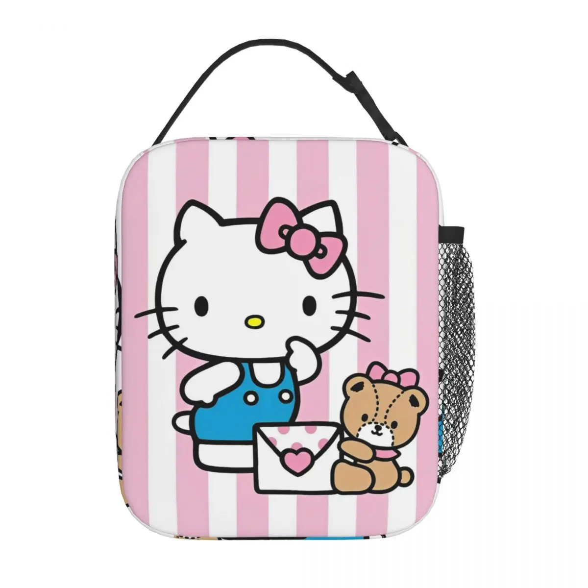 

Hello Kitty Received Letter Insulated Lunch Bags High Capacity Lunch Container Thermal Bag Tote Lunch Box Beach Travel Men Women