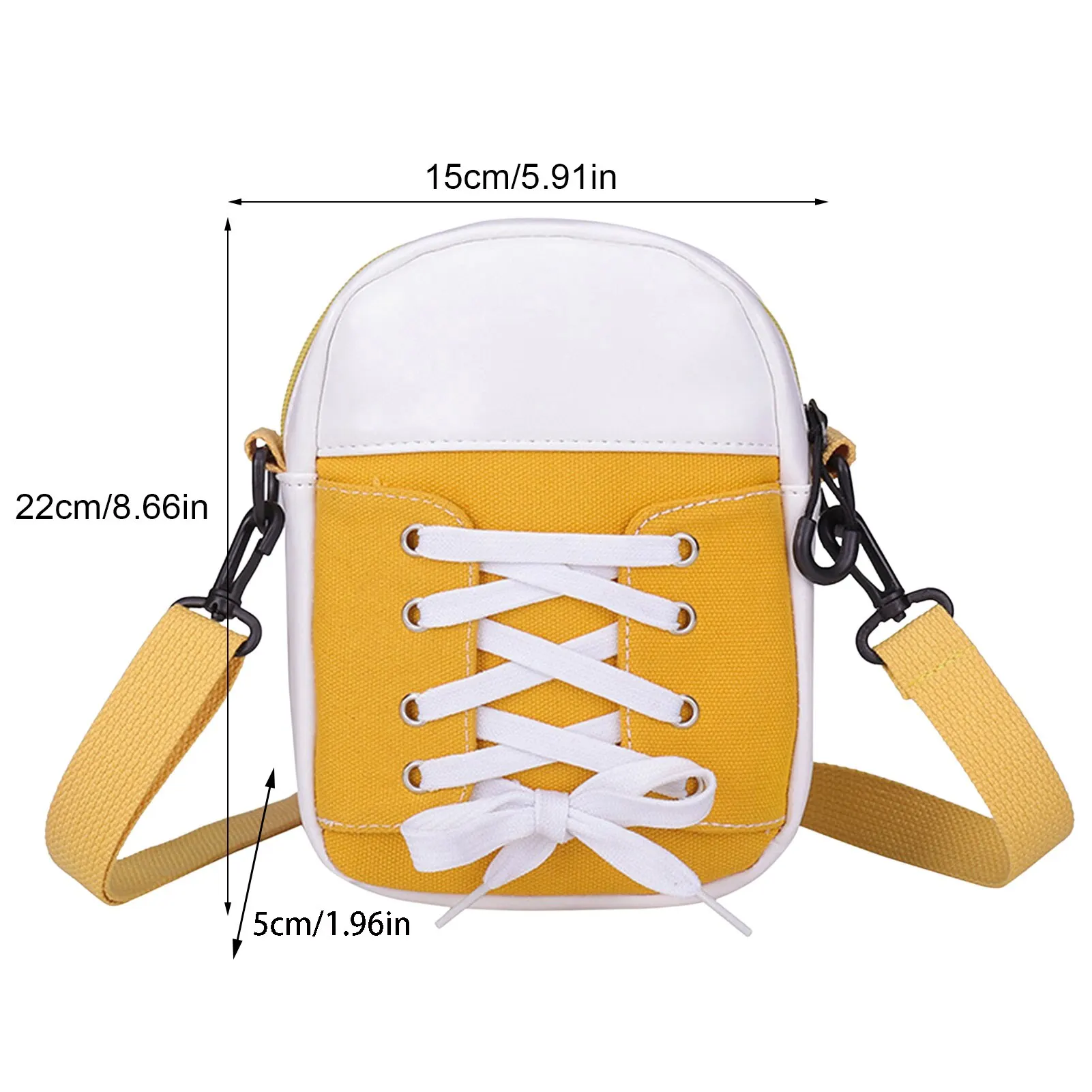 Multifunction Phone Bag Fashion Women Shoulder Crossbody Bag For Phone Purse Wallet Sneaker Shape Lightweight Cute Handbag