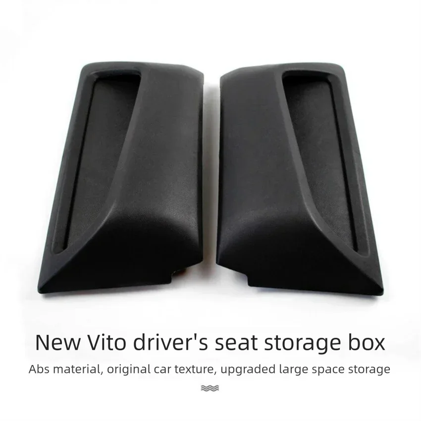 2PCS Seat Gap Side Storage Water Hold Box For Mercedes-BENZ V Class Vito W447 116 117 Interior Accessories 2016-2026