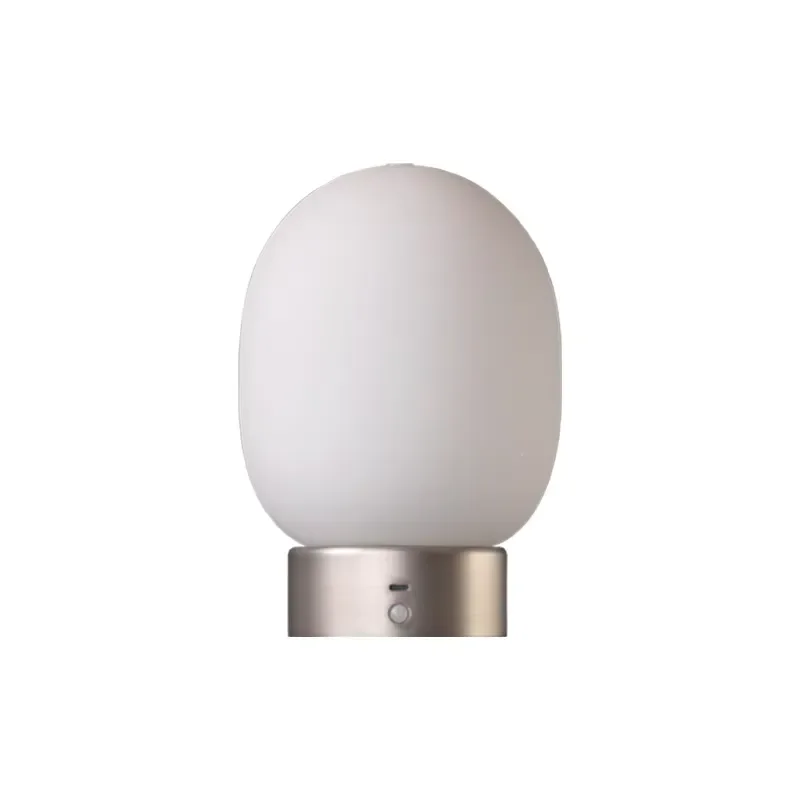 Glass Nickel Touch Switch Desk Lamp Battery Sensing Series Rechargeable Table Light for Home Office Study Reading Night Light