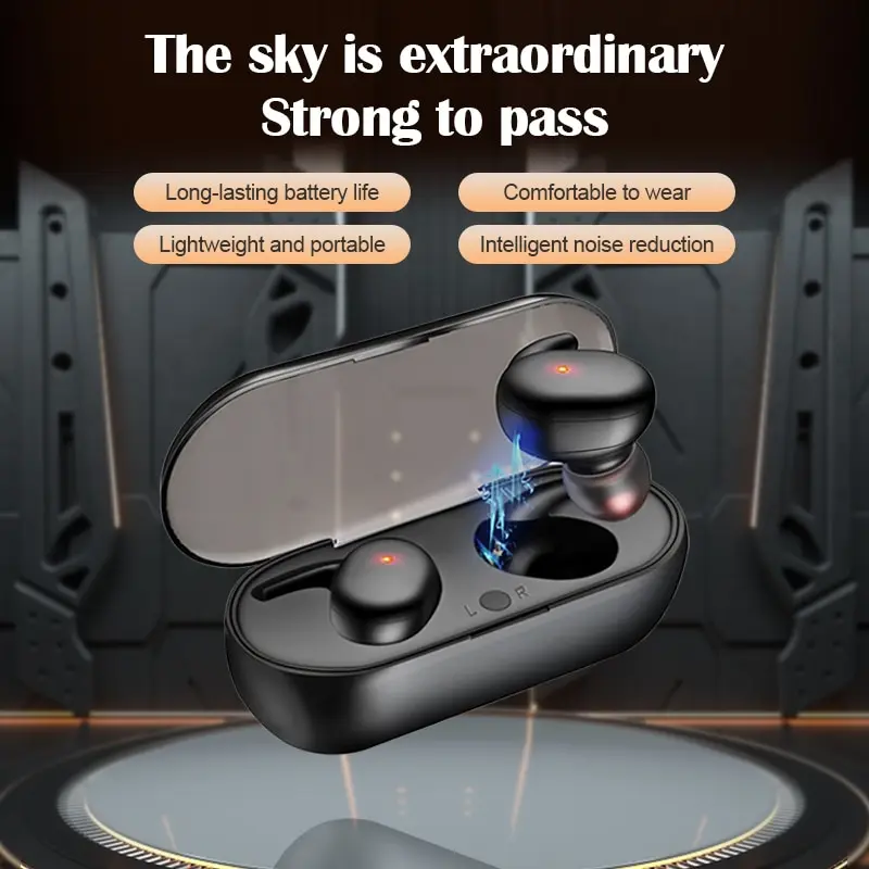 Спортивные наушники Y30 Tws4 с поддержкой Bluetooth 5,0 и сенсорным управлением Спортивные наушники Y30 Tws4 с поддержкой Bluetooth 5,0 и сенсорным управлением