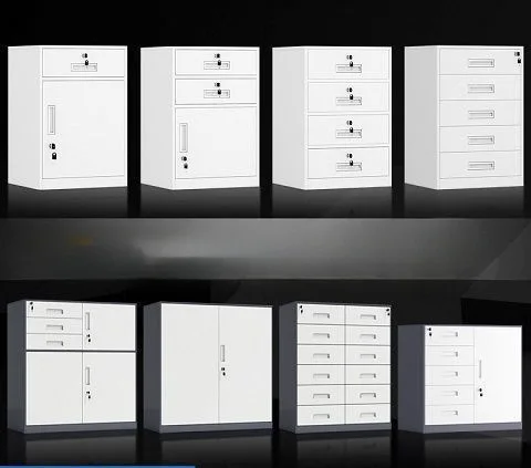 Office filing cabinet, tin, storage, bedside, with lock, activity, under the desk, storage