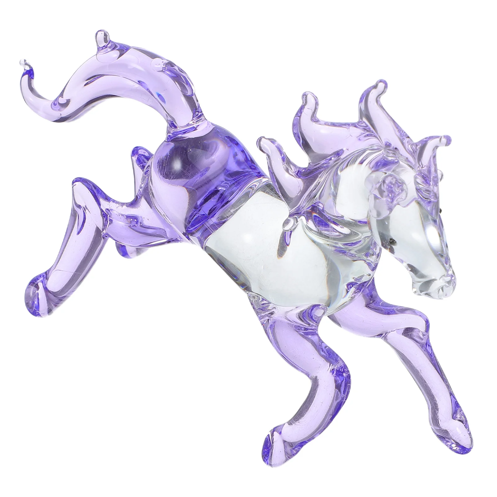 

Crystal Horse Animal Sculpture Detailed Design Office Desktop Home Decor Motivational Statue Horse Room Decor Crystal Statue