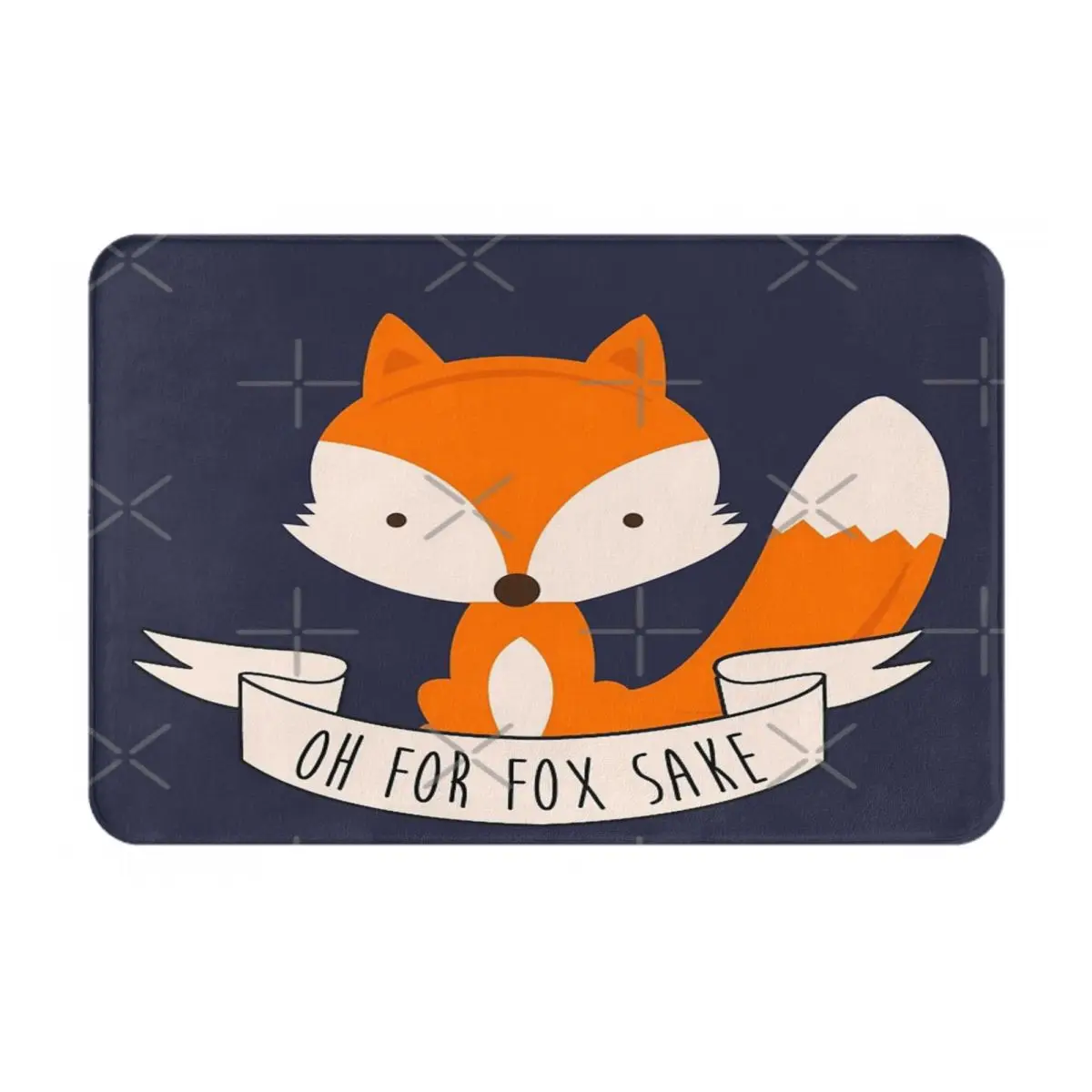 

Oh For Fox Sake Balcony Home Mat Bedroom Rug Kitchen Foot Mat Bath Rug Carpet Door Mat