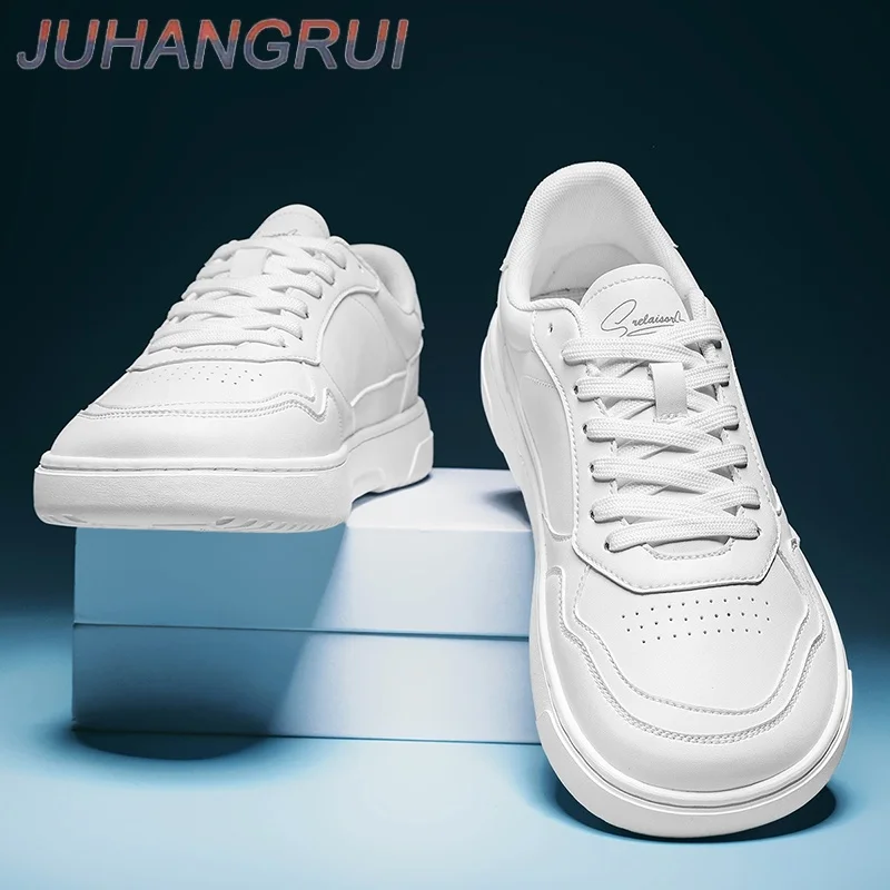 New Men's Wide Toe Barefoot Casual Shoes Spring Wide Last Shoes Board Shoe Wide Toe Shoe Super Fiber And Widened Feet Sneakers