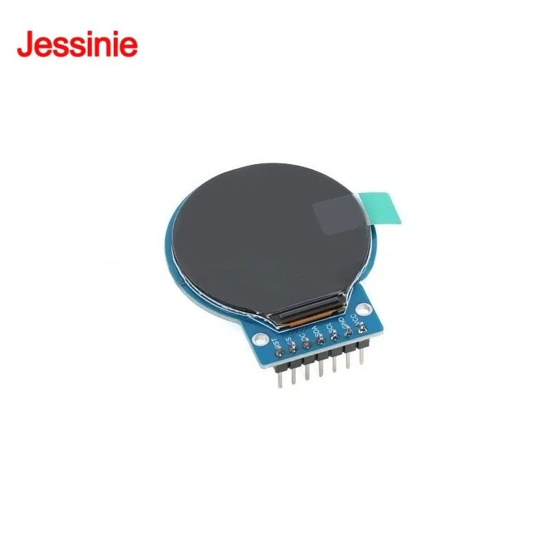 10 Stück/1 Stück 1,28 Zoll TFT LCD Bildschirm Anzeigemodul Rund RGB 240*240 GC9A01 Treiber 7-Pin SPI Schnittstelle ISP Vollansicht für Arduino
