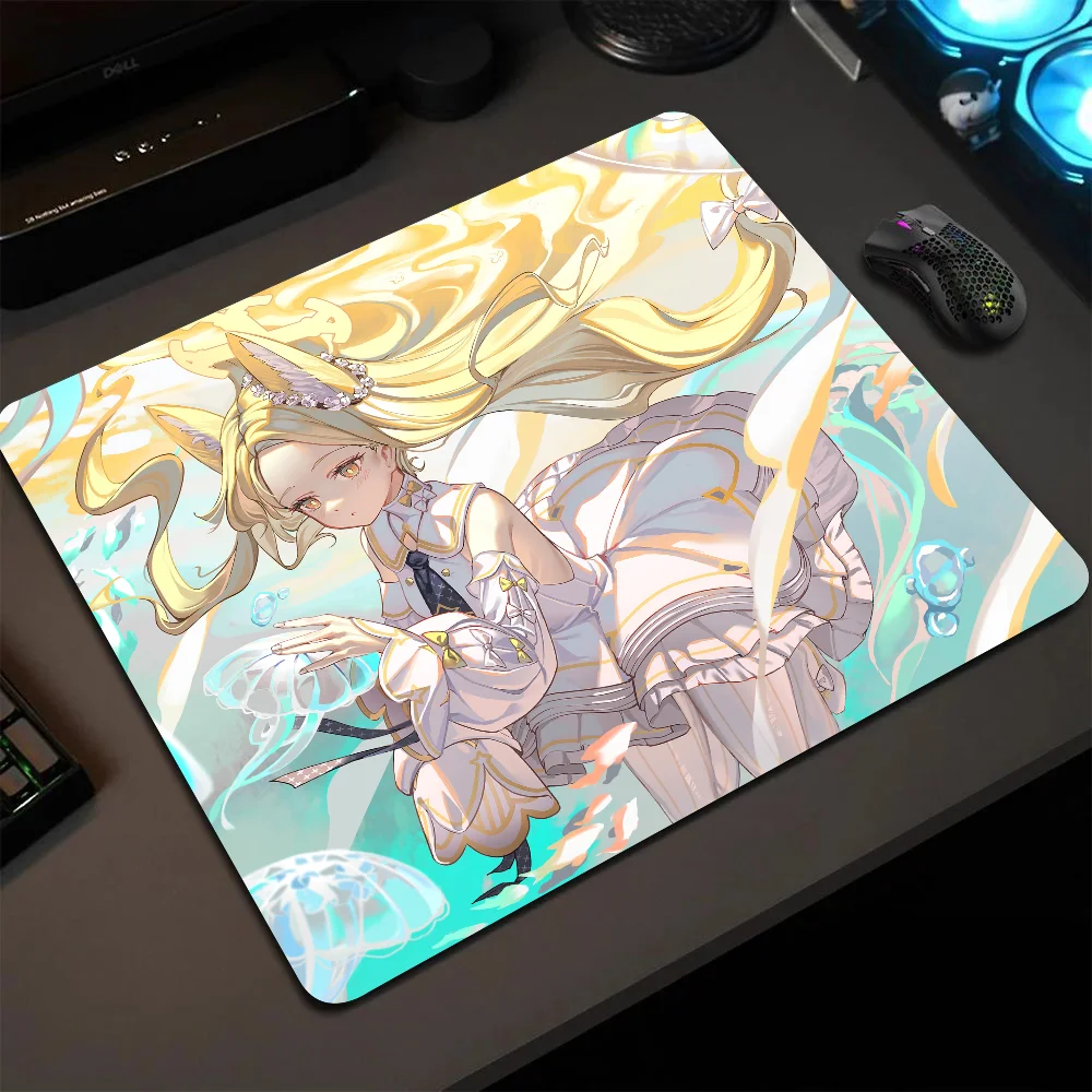 

Yurizono Seia Blue Archive Game Girl Mousepad Small LockEdge Mouse Pad For Gamers Computer Desk Pad Anti-slip Rubber