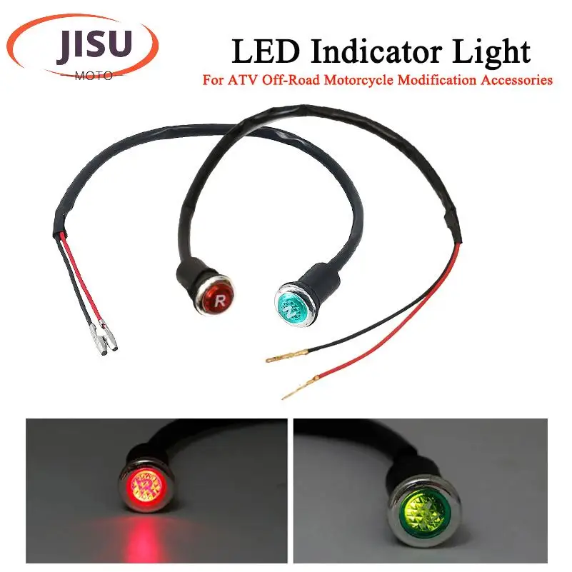 High Quality Diode R/N Reverse Gear Light N Neutral Gear Light 12V Indicator Light Is Suitable For ATV, Go Karts And Motorcycles