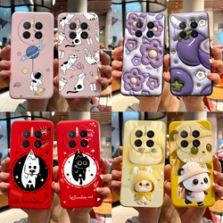 Phone Cases for Huawei Mate 50 Pro Cute Rabbit Pandas Case For Huawei Mate50 Pro Mate 50Pro Soft Silicone Shockproof Back Cover