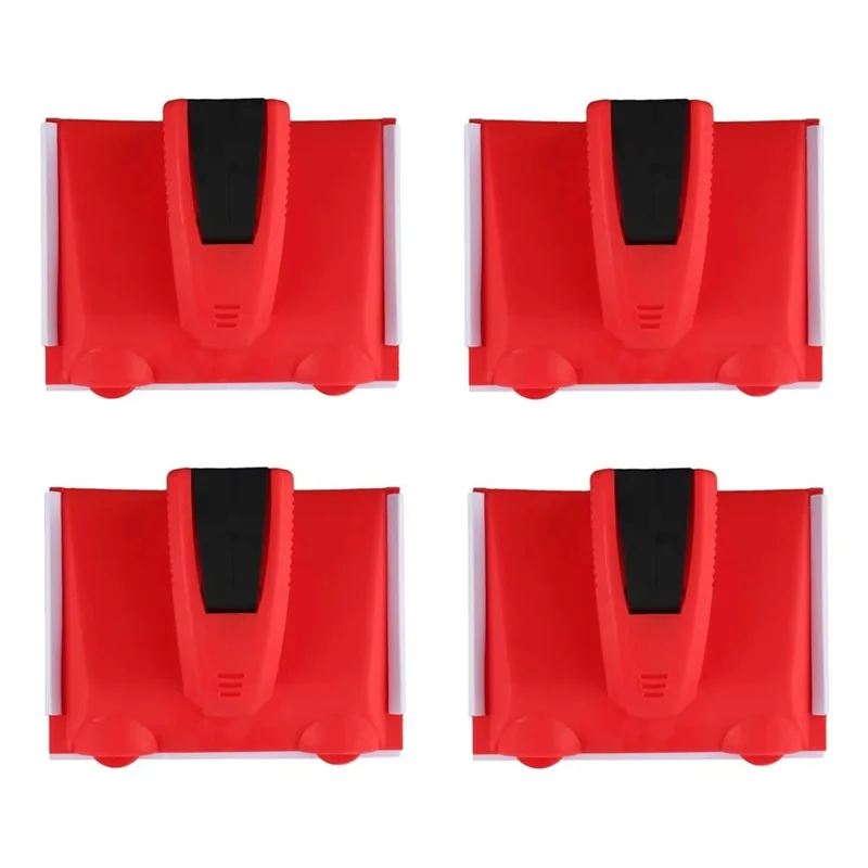 AB47-4Pcs สี Edgertools ชุดขนาดเล็กมุมภาพวาดขอบจิตรกร Touch-Up Pad ปฏิบัติ Paintcutting Edge เครื่องมือ