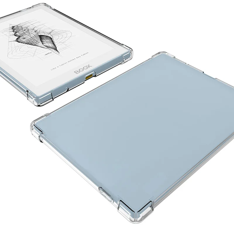 Funda voor Onyx Boox Go 6 "2024 Case Transparante TPU Cover Schokbestendige Airbags voor Boox Poke5 5S/Poke4 4S Tablet Beschermende Shell