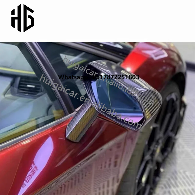 

Auto Replacement Parts OEM Carbon Fiber Racing Side Mirror Covers For Lamborghini Aventador Lp700 Review Mirror Cover