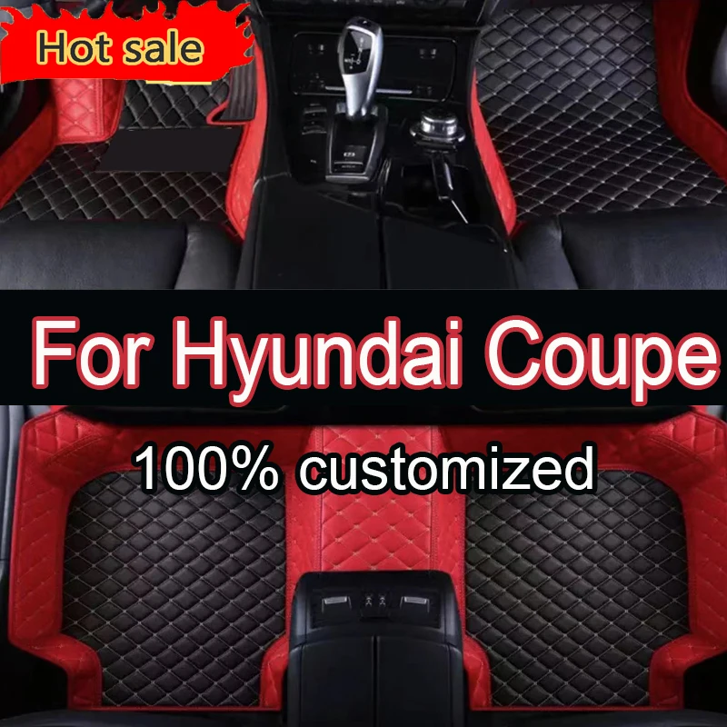 

Автомобильные коврики для Hyundai Coupe 2004 2005 2006, изготовленные на заказ автомобильные подушечки для ног, автомобильный ковер