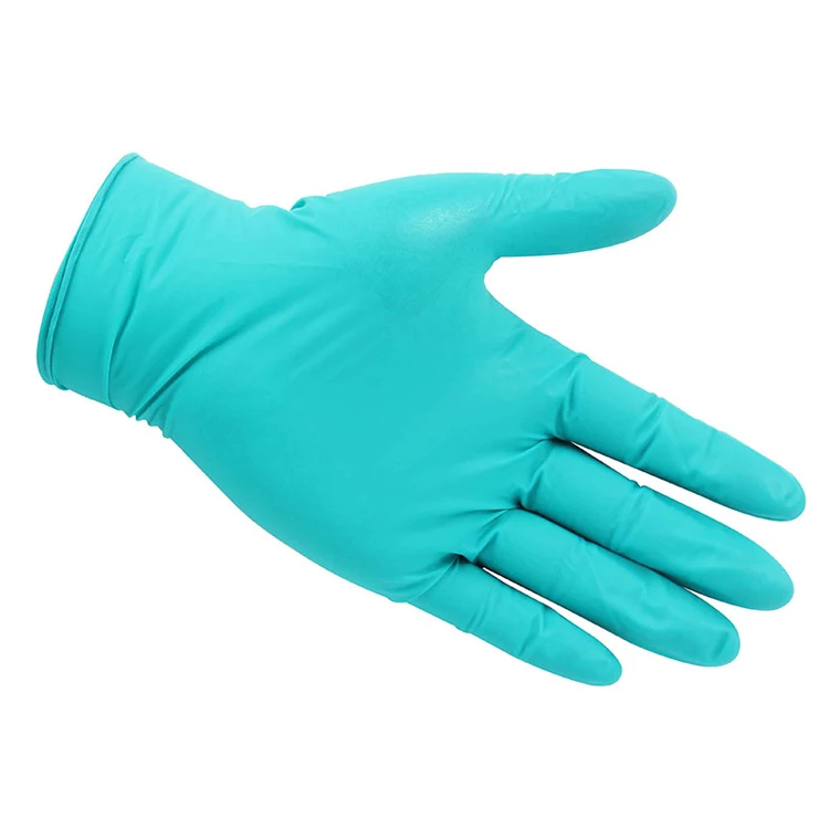 TouchNTuff®Guantes de nitrilo verde de una sola caja, resistentes a químicos, sin polvo, protección completa contra salpicaduras de químicos, 92-600 Ansell