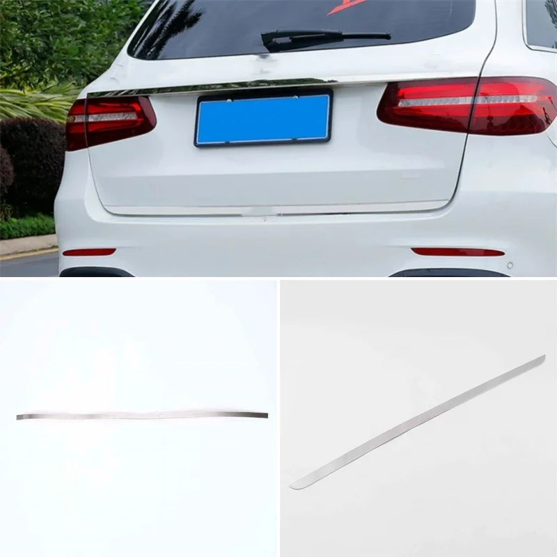 

Для Mercedes Benz GLC 2016-2022 внешние аксессуары задняя дверь багажника дверная полоса стример крышка отделка