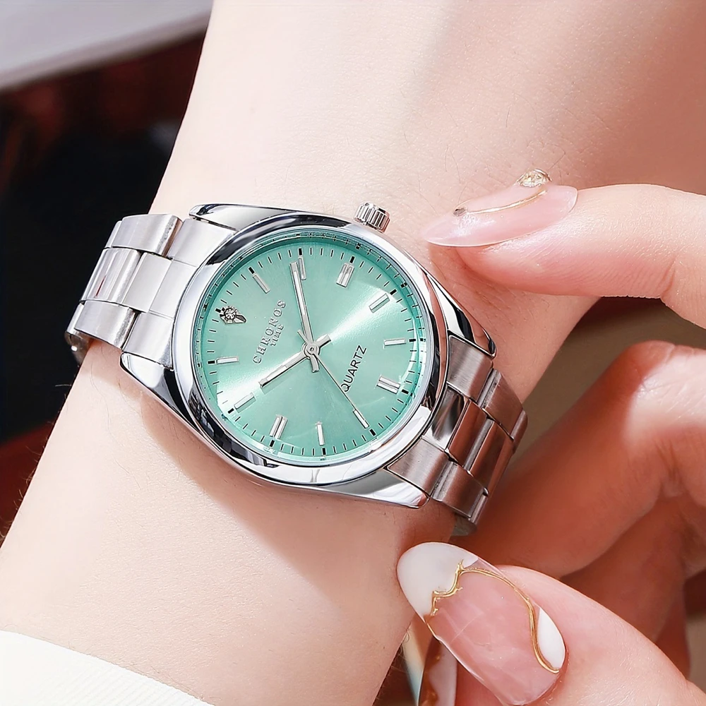 CHRONOS Women\'s Wrist watch Original Luxury Watches for Ladies Waterproof Stainless Steel Quartz Woman Wristwatch 2023 trend