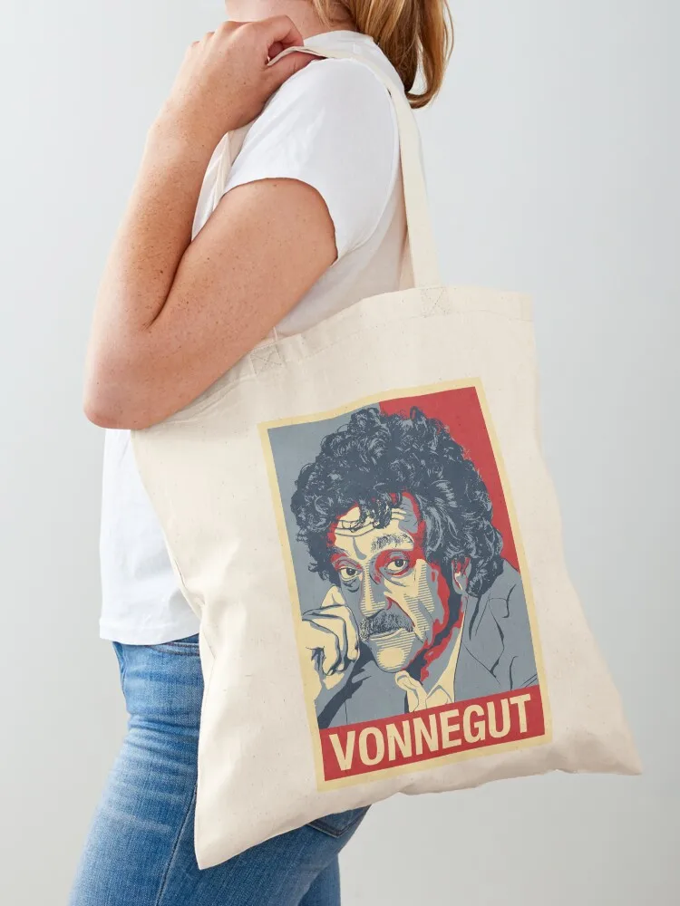 

Kurt Vonnegut - Novelist, Essayist, Drinker Tote Bag the tote bag Eco bag bags for women