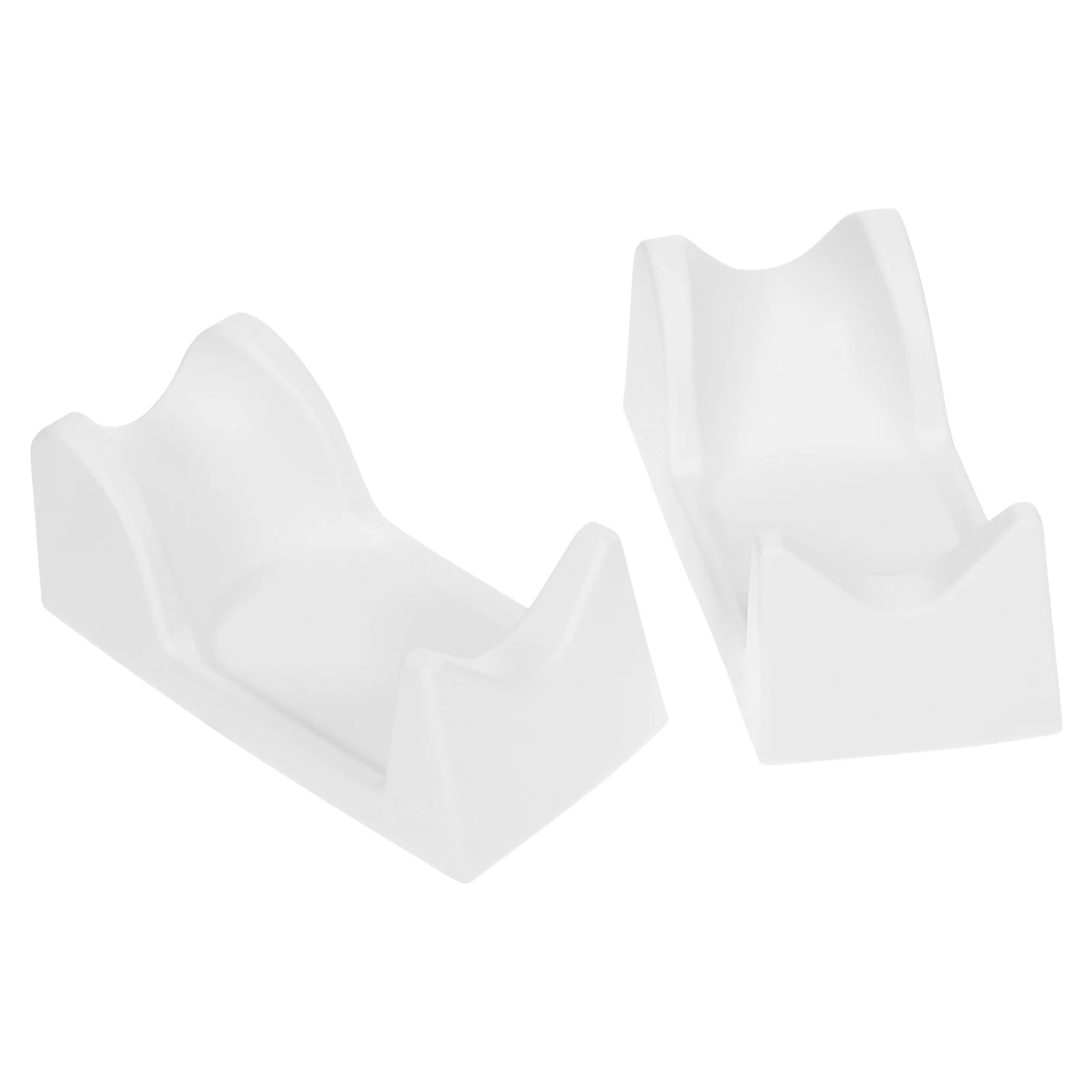 

2pcs Electric Nail Handle Holder Plastic Rack for Manicure Tools Polisher Bracket Storage Grinding Accessory Nail