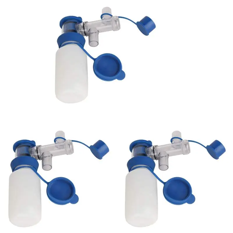 

BAAJ-3X Milk Sampling Bottle,200Ml Sampling Bottle Sampler Cow Milk Liquid Sampling Bottle Milk Container Corrosion-Resistant