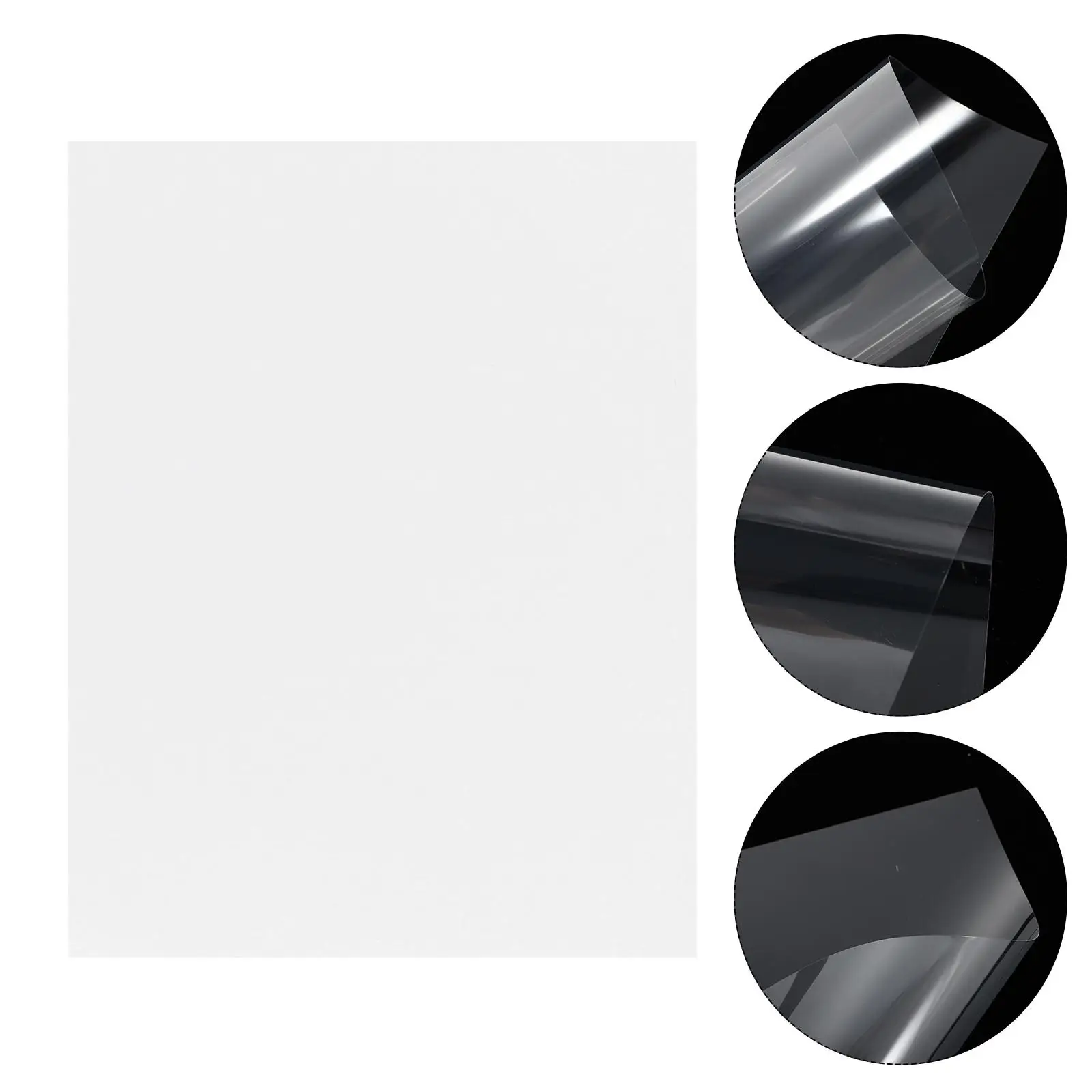 20 Pcs Transparent Ink Jet Pet Photographic Paper Clear Transparent PET Film Printing Transparency Film