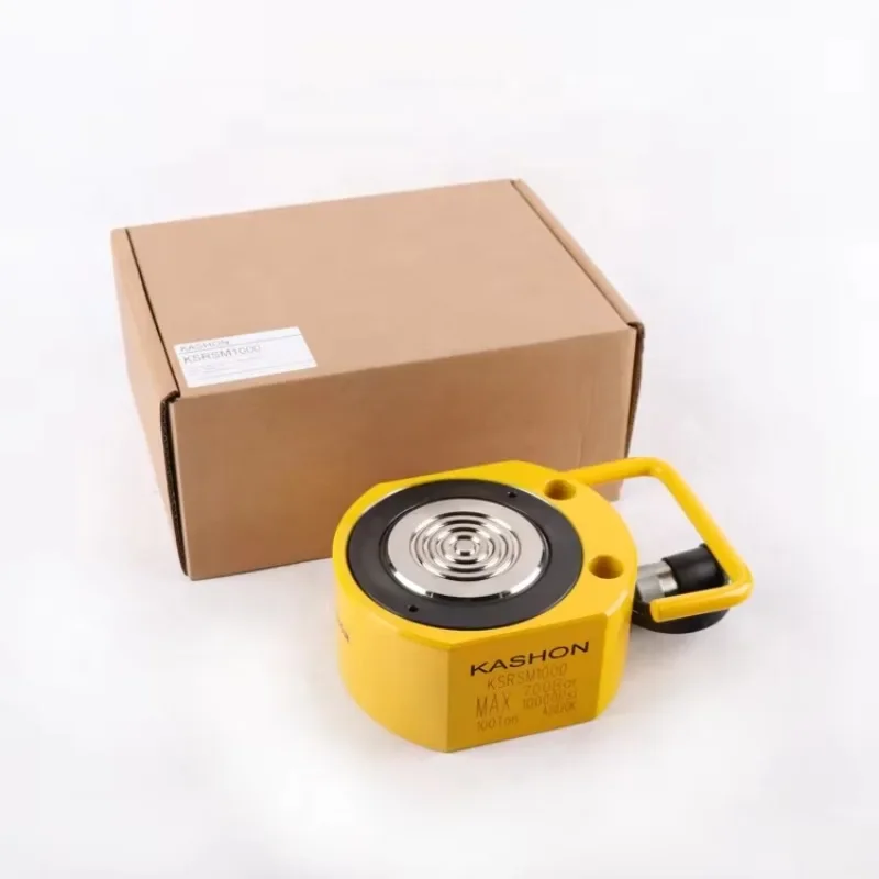 Ultra-Thin Hydraulic Ram Cylinder Low Profile Hydraulic Cylinder Jack Single Section Mini Jack Ram