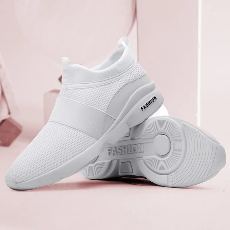 

Спортивная обувь с сеткой, легкие дышащие кроссовки для бега, женская летняя повседневная обувь для бега, размер 35–46, прогулочная обувь