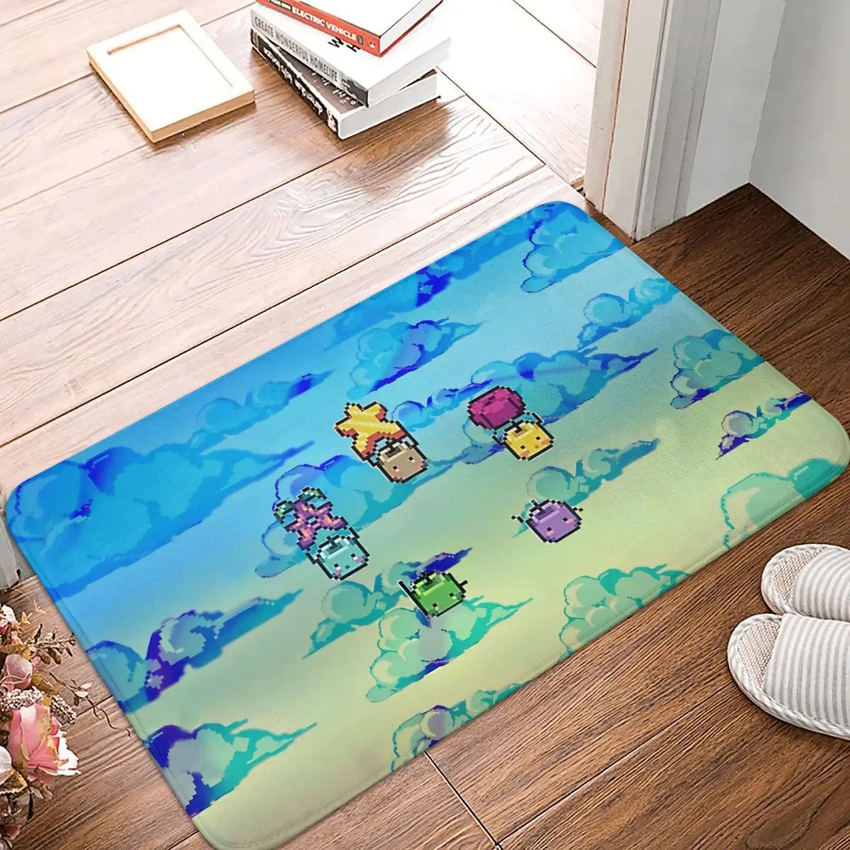 Stardew Valley Game Kitchen Non-Slip Carpet Junimos Variant Living Room Mat Welcome Doormat Home Decor Rug