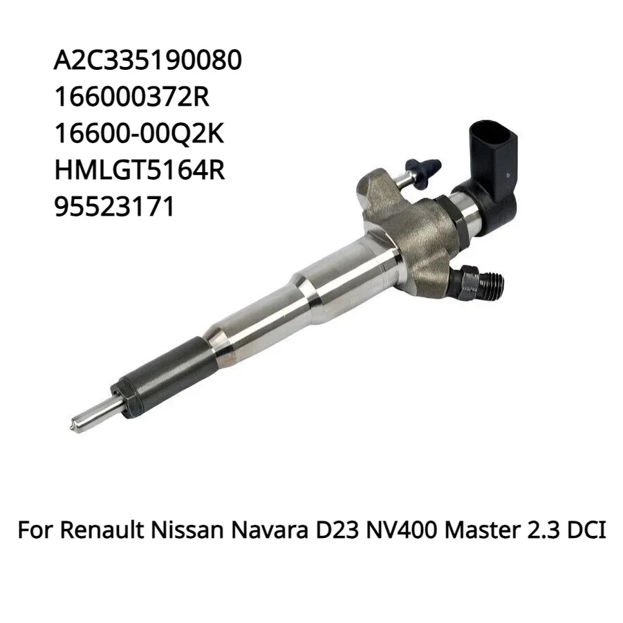 166000372R 16600-00Q2K New Diesel Fuel Injector Nozzle HMLGT5164R For Renault Nissan Navara D23 NV400 Master 2.3 DCI M9T