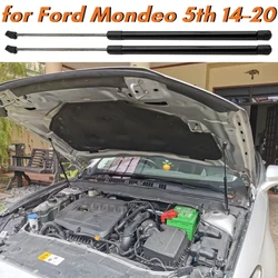 Menge (2) haube Streben für Ford Mondeo MK5 CD391 2014-2020 Vorderen Haube Haube Gas Streben Quellen Stoßdämpfer Lift Unterstützt arm Bar