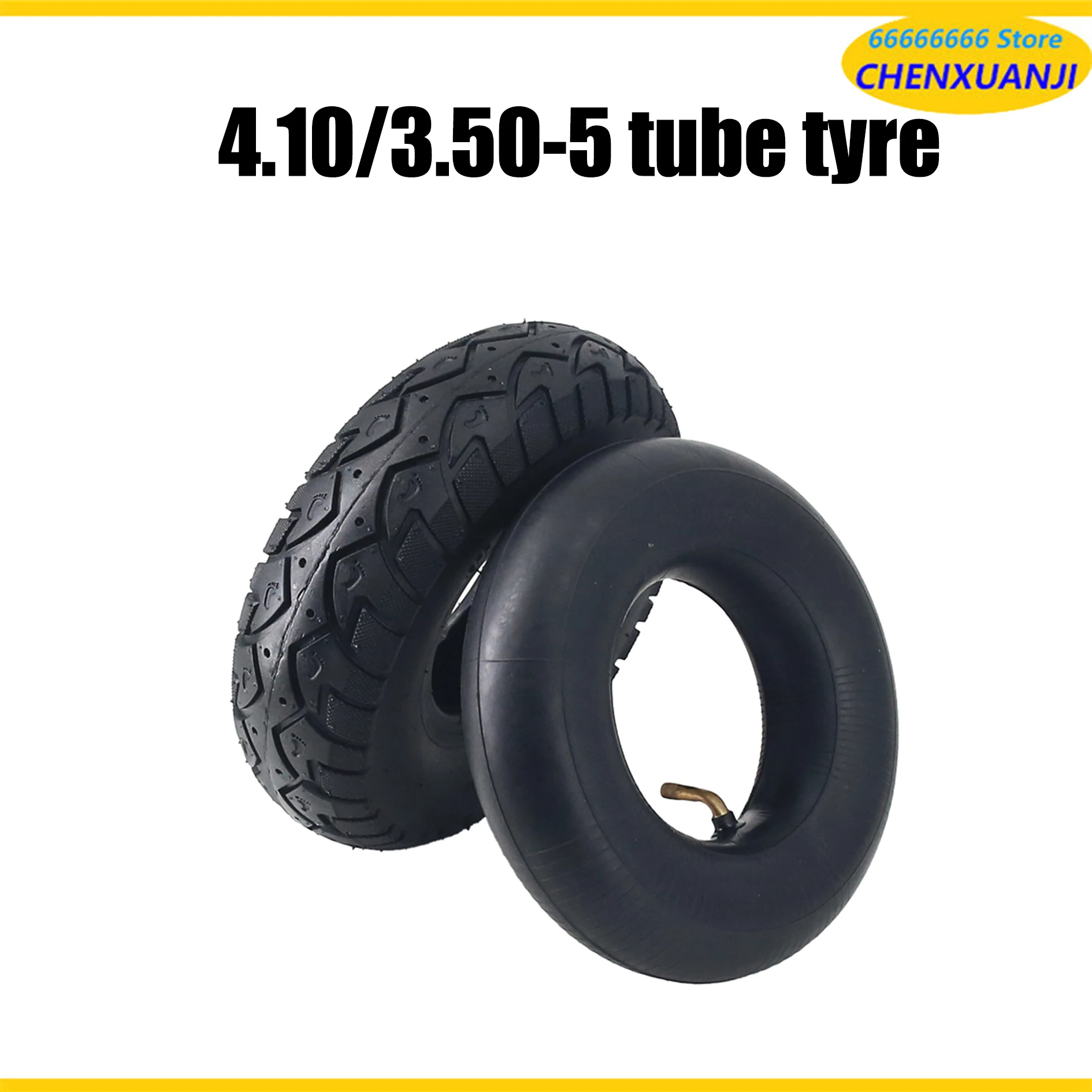

4.10/3.50-5 tires and inner tubes, suitable for 49cc mini motorcycle tires, four-wheel off-road motorcycle replacement parts
