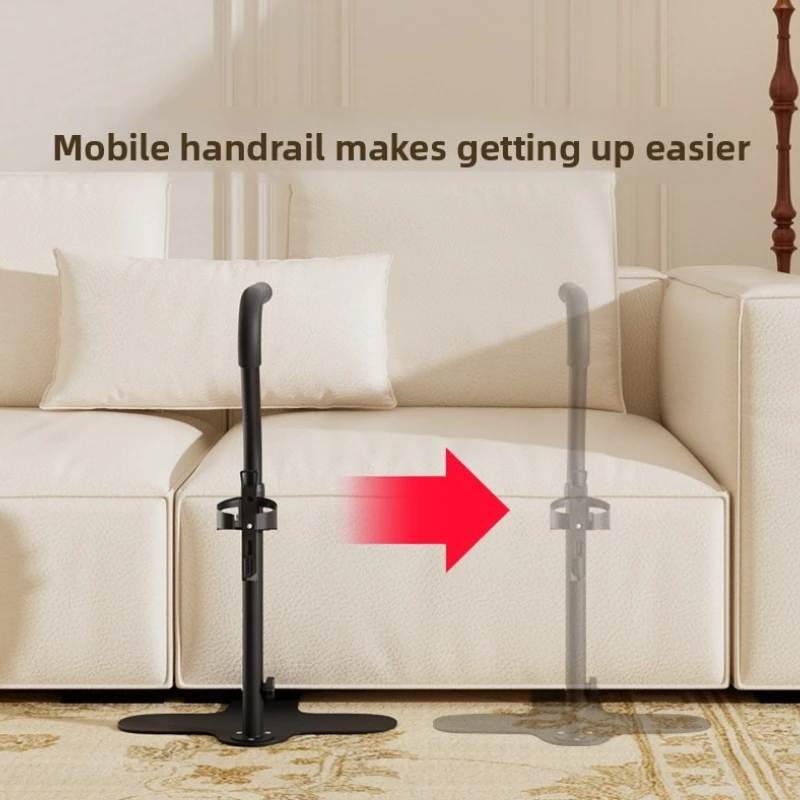 Punch-free Anti-slip Grab Bar,Pregnant Elderly Assist Frame,Sofa Toilet Standing Rod,Universal Fall-proof Safety Assistant
