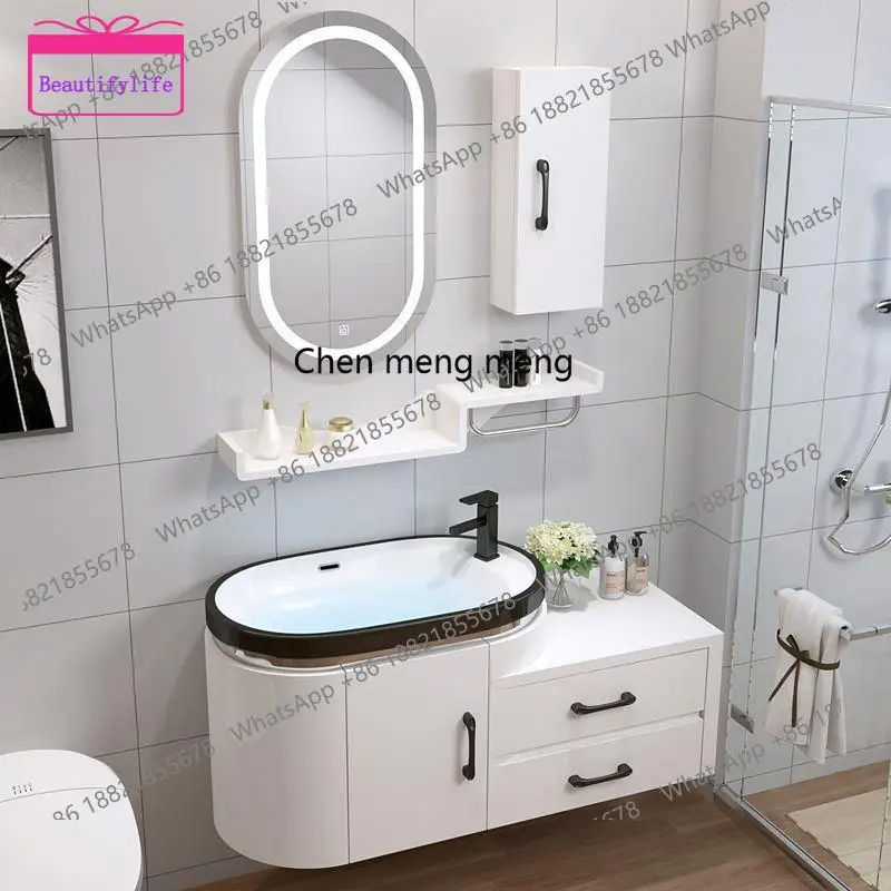 B567 Modern simple small apartment bathroom cabinet combination bathroom wash basin washbasin washbasin washbasin