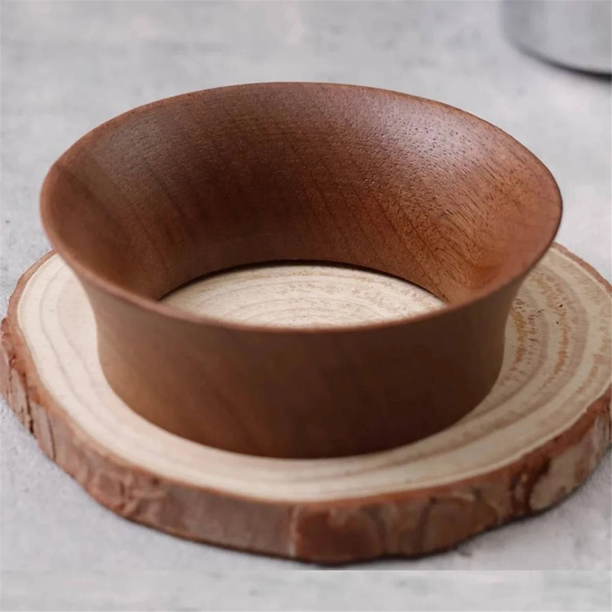 Кольцо для дозирования кофе, магнитная воронка 51 мм, орех для портафильтра E61, аксессуары для эспрессо