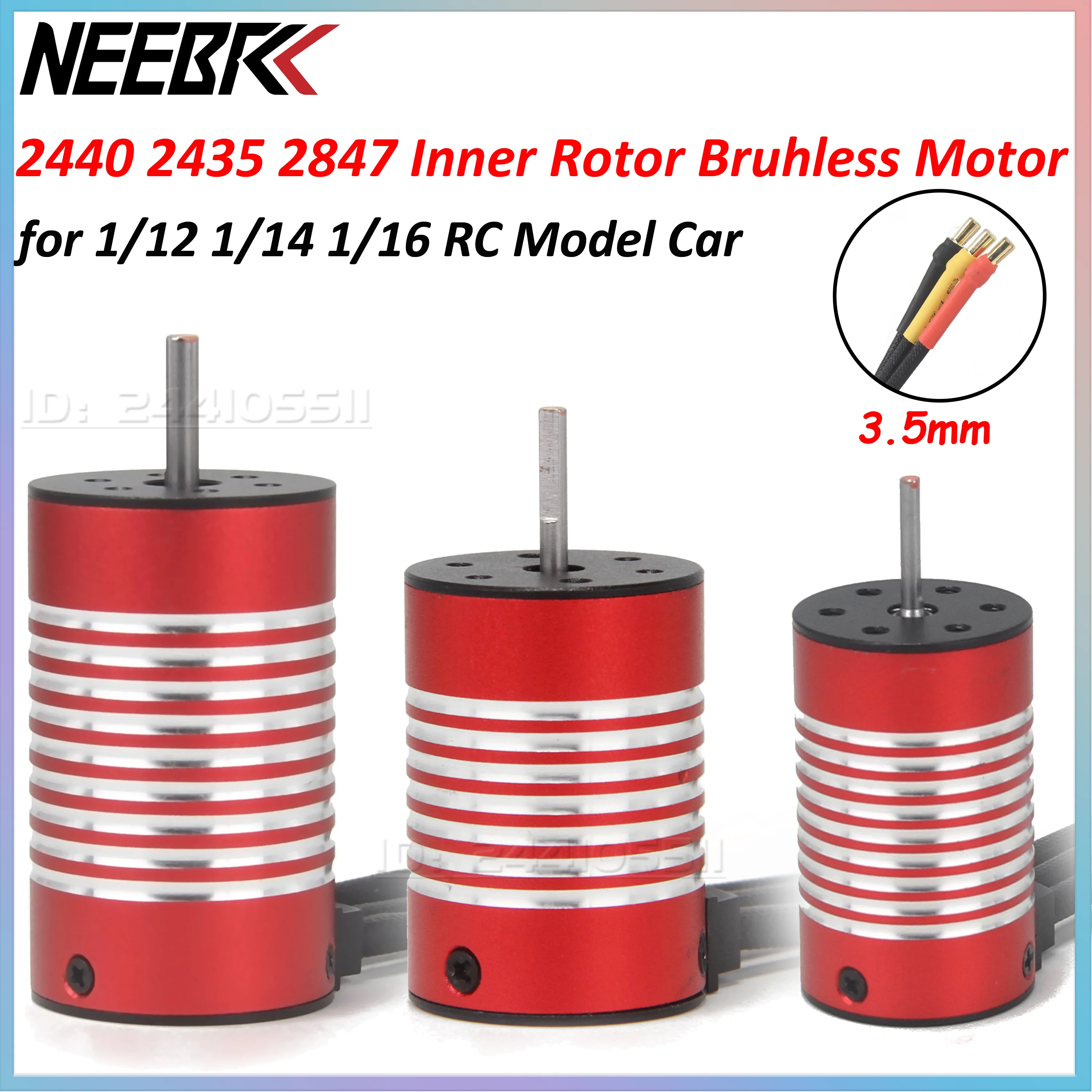 Tamiya Model Rc Car - NEEBRC 2847 2440 2435 Bürstenloser Motor