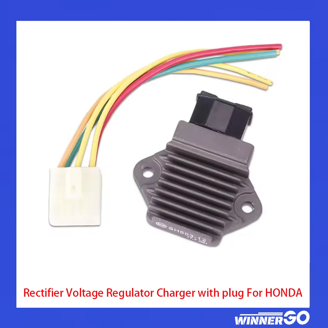 

Voltage Regulator Rectifier Charger with plug For HONDA CBR250 NSR250 CB-1 CB400 CBR600 F2 F3 1991-1999 CB500 VFR750 CBR900