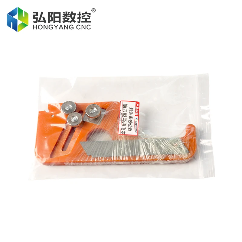 Woodworking Dual-Purpose Edge Trimmer Manual Rounded Right-Angle Chamfering Artifact PVC Panel Furniture Scraper