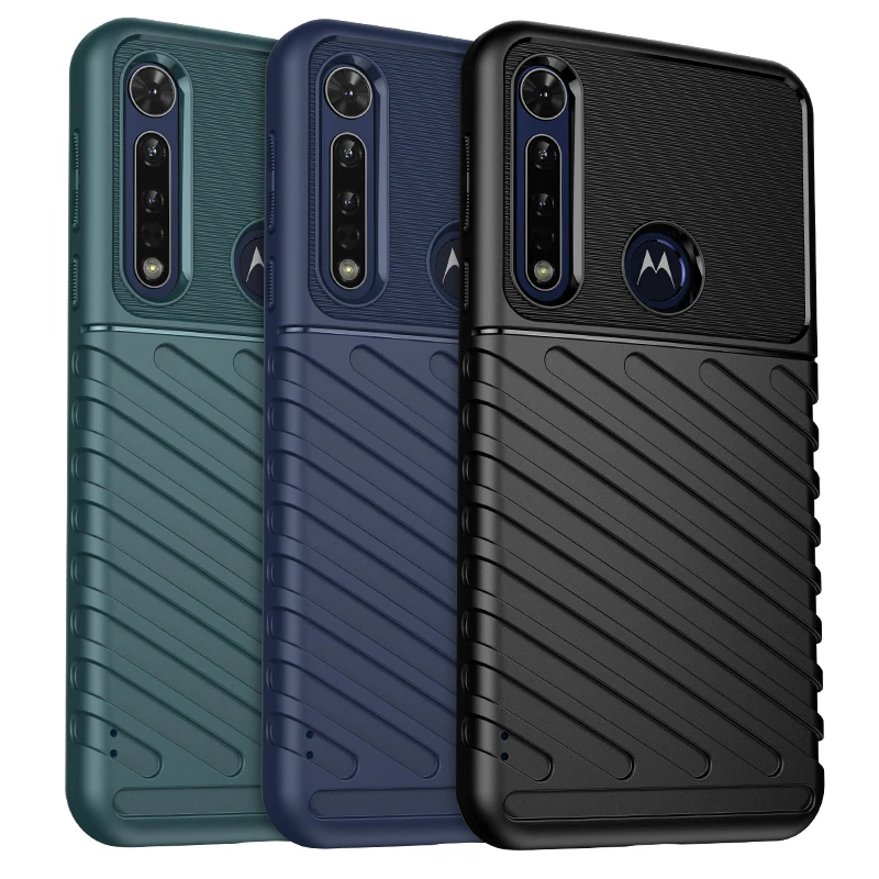 Luxury Case Cover Shockproof Silicone Phone Case For Moto G8 Play/One Macro