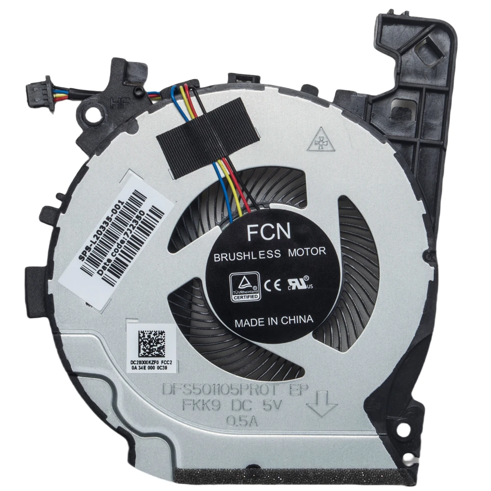 Imagem -03 - Substituição do Ventilador para hp Sps-l20334001 Sps-l20335-001 Cpu Mais Gpu Cooling Fan Set