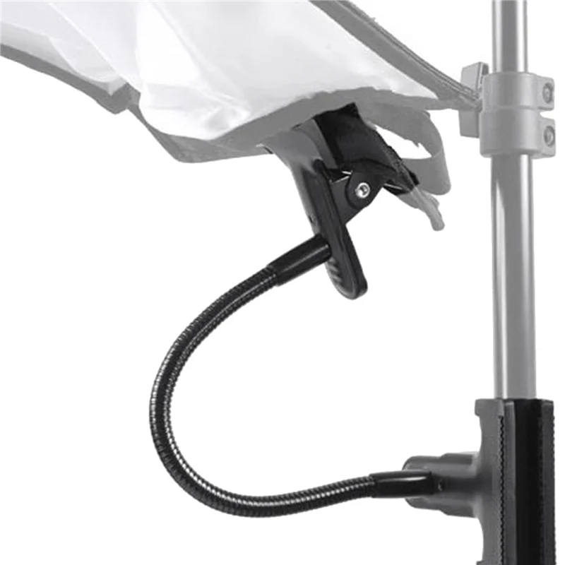 

B92B-3X Держатель для фона C Зажим для камеры Фотостудия Подставка для светильника Гибкий кронштейн Отражатель Фото Камара Двойная головка