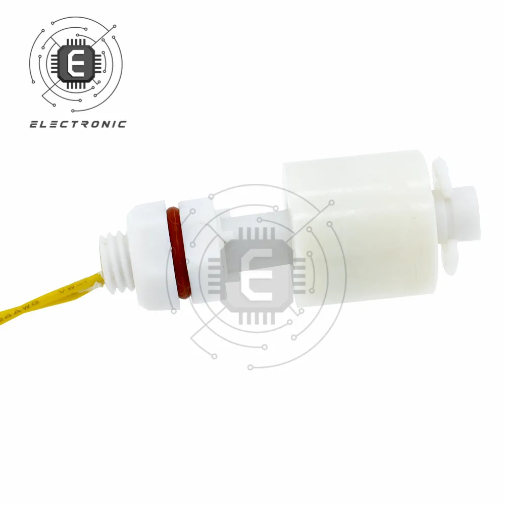 Normally Closed Low Pressure Float Switch Mini PP P45 Tank Pool Water Liquid Level Sensor Vertical Float Switches