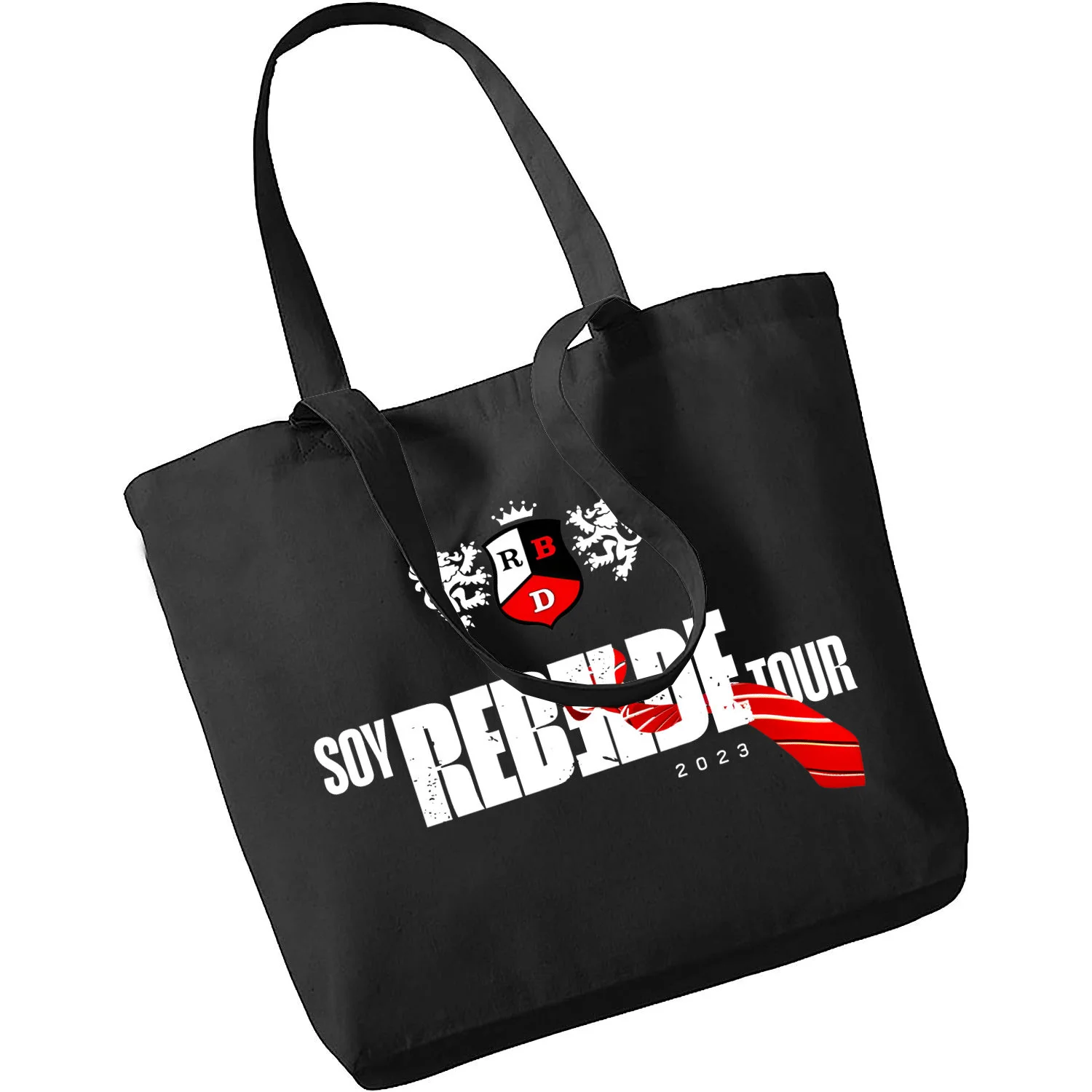 Rebelde RBD grande borsa di tela Harajuku donna Casual ToteBag modello stampato borsa di tela