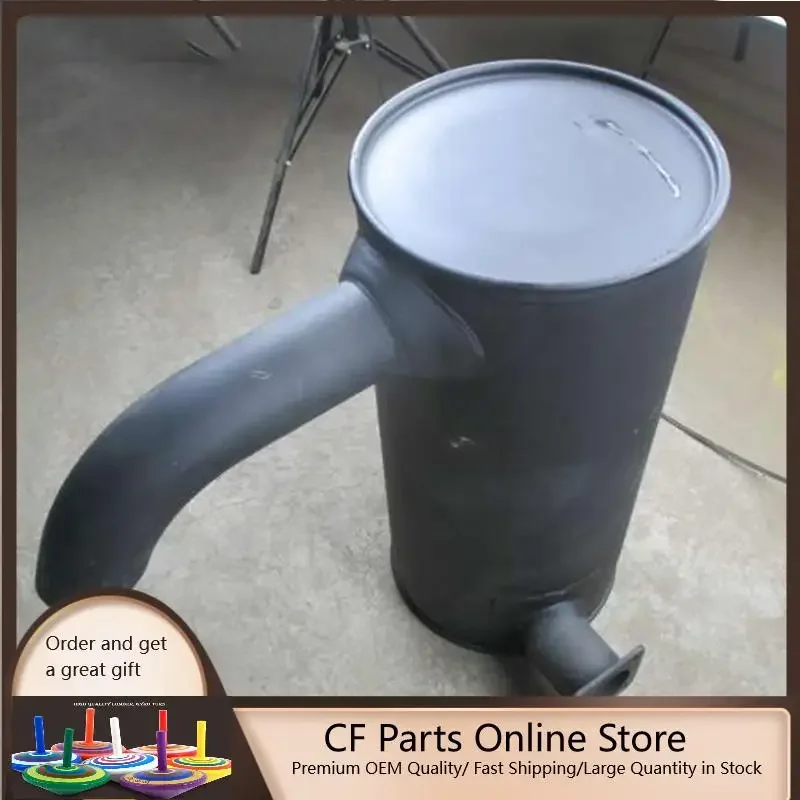 Muffler Silencer for Hyundai Excavator R200-5 Engine D6BT