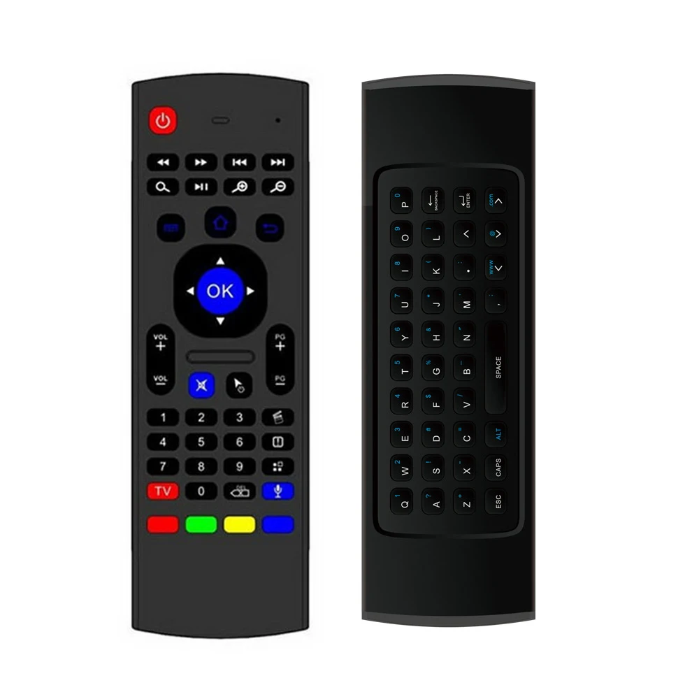 MX3 Air Mouse Mini klawiatura Bezprzewodowy pilot do telewizora 2.4G Wielofunkcyjna mysz Fly Mouse z naukiem podczerwieni dla Android Smart TV Box